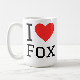 I love fox coffee mug