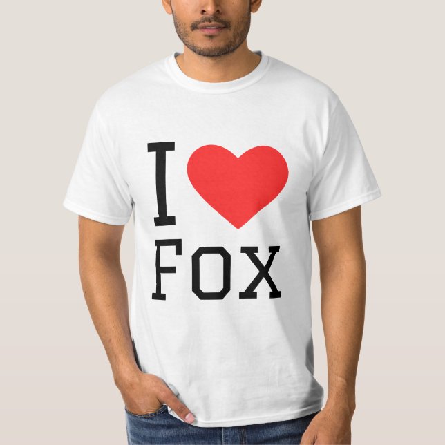 I love fox T-Shirt (Front)