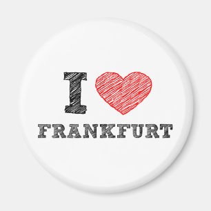 I love Frankfurt Magnet