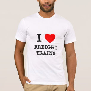 I Love Freight Trains T-Shirt
