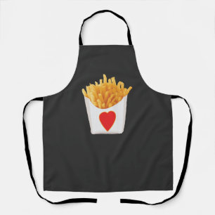I Love French Fries Apron
