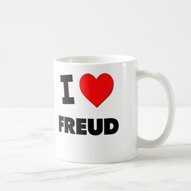 I Love Freud Coffee Mug (Right)