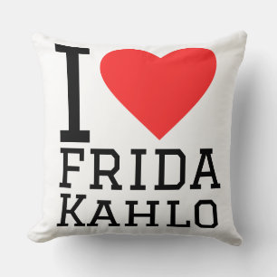 I love frida kahlo cushion