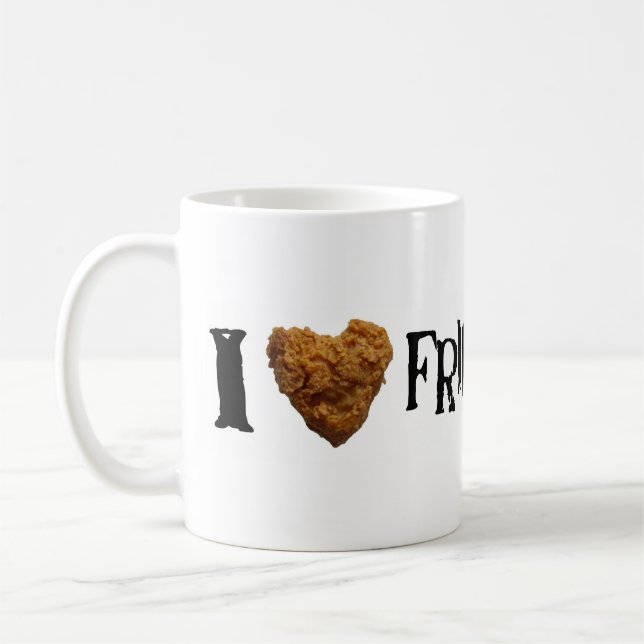 I love Fried Chicken Coffee Mug (Left)