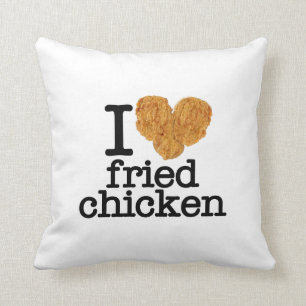 I Love Fried Chicken Cushion
