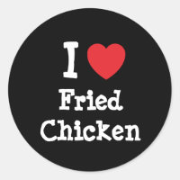 I love Fried Chicken heart T-Shirt