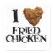 I love fried chicken sticker