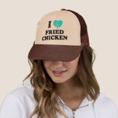 I Love Fried Chicken Trucker Hat (In Situ)