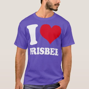 I Love Frisbee Disc Golf1 T-Shirt