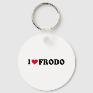 I LOVE FRODO KEY RING