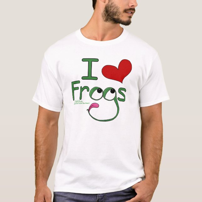 I love FROGS T-Shirt (Front)
