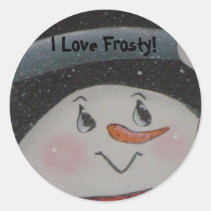 I Love Frosty sticker