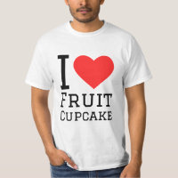I love fruit cupcake