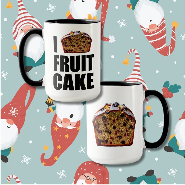 I Love Fruitcake Mug (Creator Uploaded)