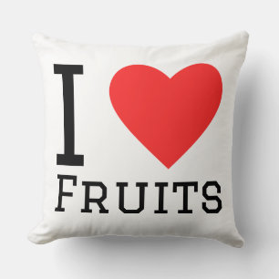 I love fruits cushion