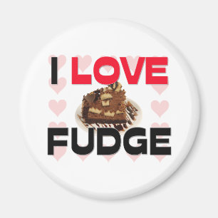 I Love Fudge Magnet
