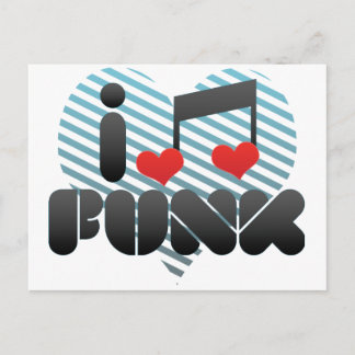 I Love Funk Postcard