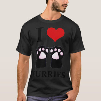 I Love Furries T-Shirt