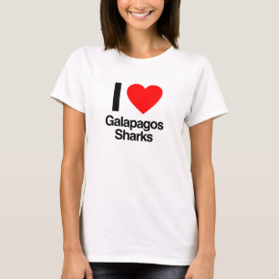 i love galapagos sharks T-Shirt