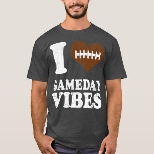 I Love Gameday Vibes  Sports T-Shirt