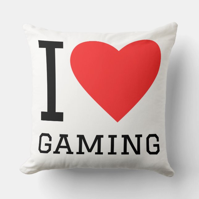 I love gaming cushion (Front)