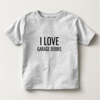 I Love Garage Doors Funny Christmas Gift Favor