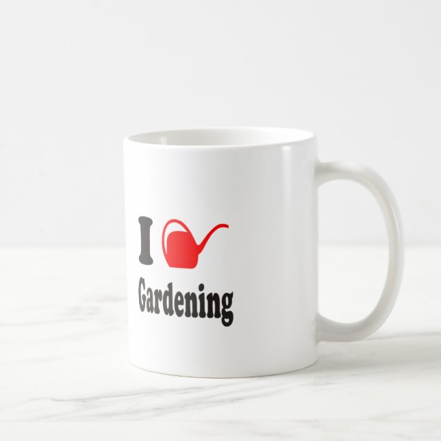 I Love Gardening Coffee Mug (Right)
