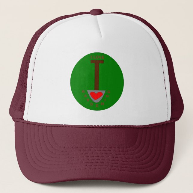 I Love Gardening Hat (Front)