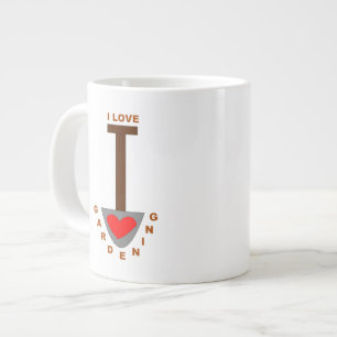 I Love Gardening Spade Mug