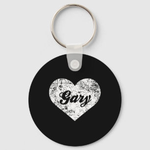 I Love Gary Key Ring
