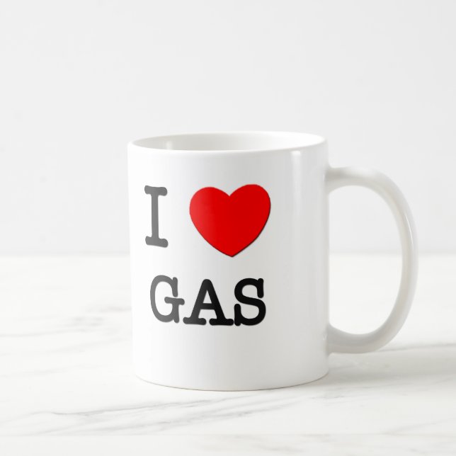 I Love Gas Coffee Mug (Right)