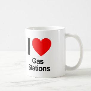 i love gas stations coffee mug