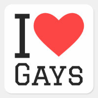 I love gays