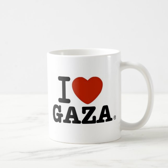 I Love Gaza Coffee Mug (Right)