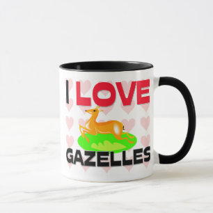 I Love Gazelles Mug