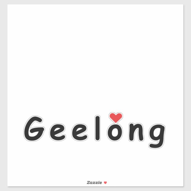 I love Geelong Australia (Sheet)