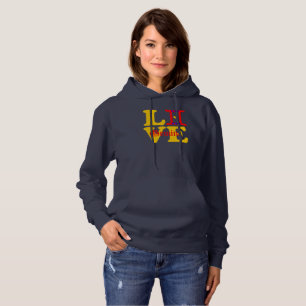 ♊★😍I Love Gemini-Best-Zodiac Sign Pullover Hoodie