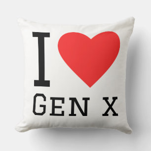 I love gen x cushion