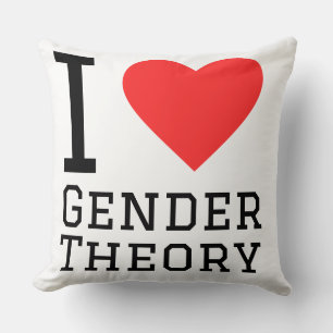 I love gender theory cushion
