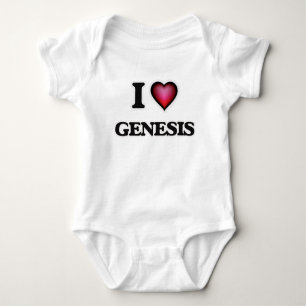 I Love Genesis Baby Bodysuit