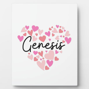 I love Genesis Plaque