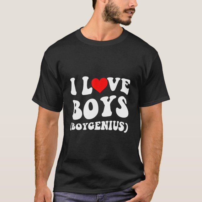 I Love Genius T-Shirt (Front)