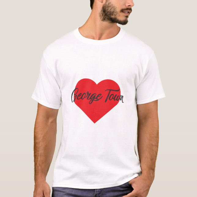 I Love George Town - Cayman Islands T-Shirt (Front)
