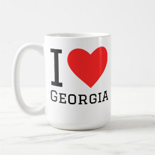 I love georgia coffee mug