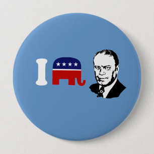 I Love Gerald Ford 10 Cm Round Badge