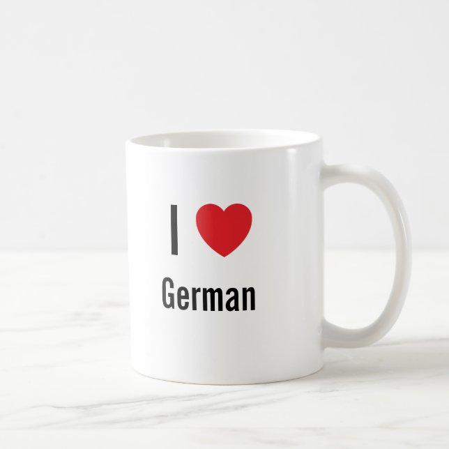 I love German Coffee Mug (Right)