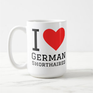 I love German shorthaired Coffee Mug