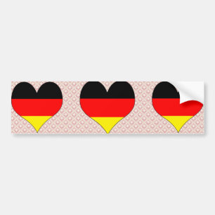 I Love Germany Bumper Sticker