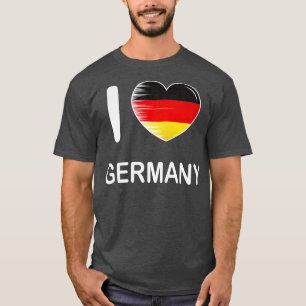 I Love Germany My Home My Country 11 T-Shirt