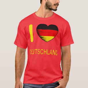 I Love Germany My Home My Country 3 T-Shirt